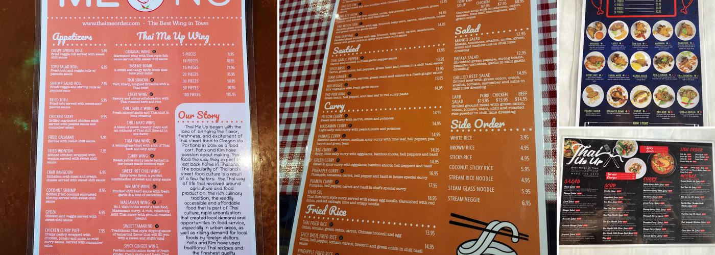 Thai Me Up by Mink Menu