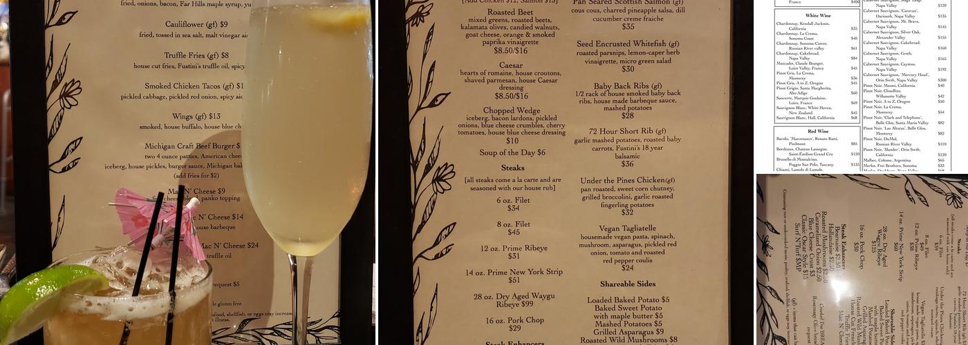 Michael's Tavern & Steakhouse Menu