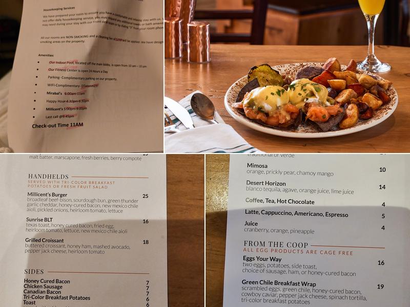 Mirabal Morning Café Menu