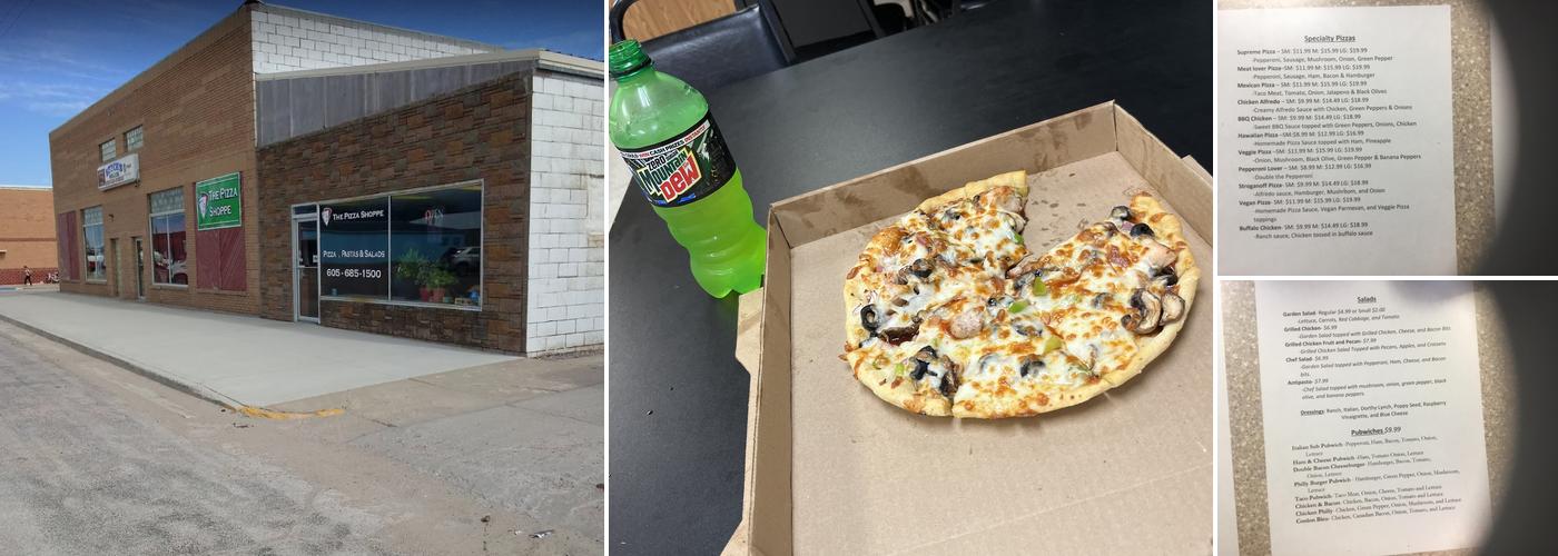 The Pizza Shoppe Menu