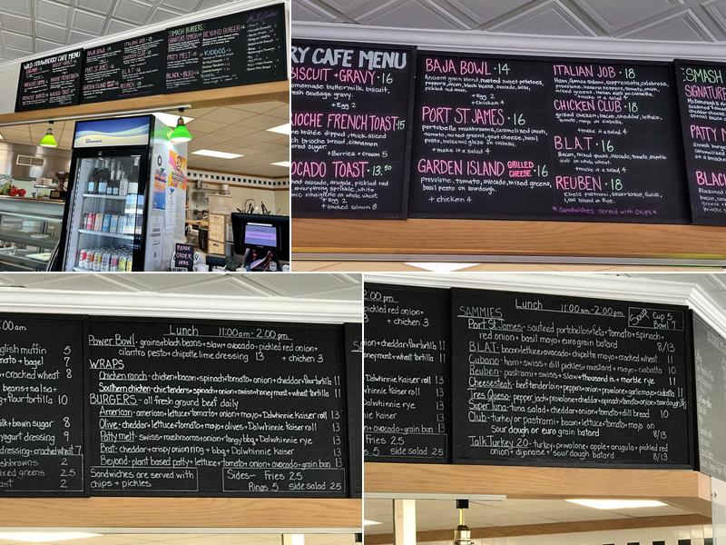 Wild Strawberry Cafe Menu