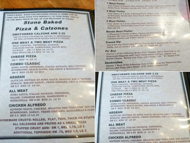 Wind River Pizza & Pasta Menu