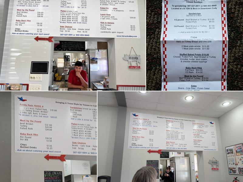 Fat Racks BBQ Menu