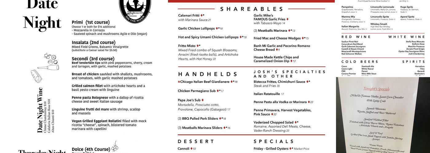 Garlic Mike's Menu