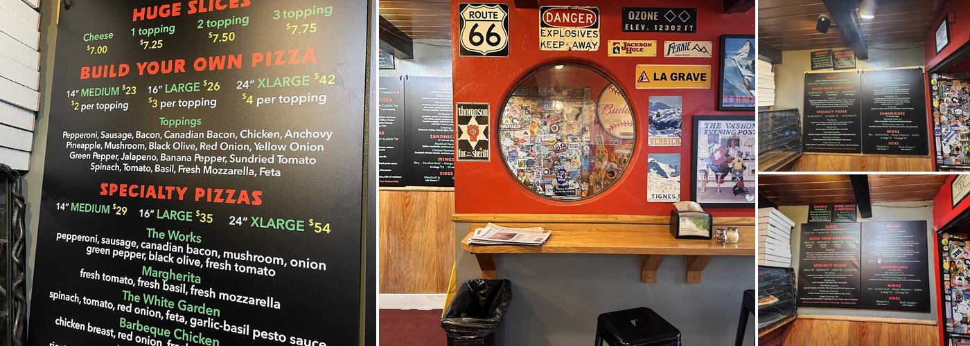 New York Pizza Aspen Menu