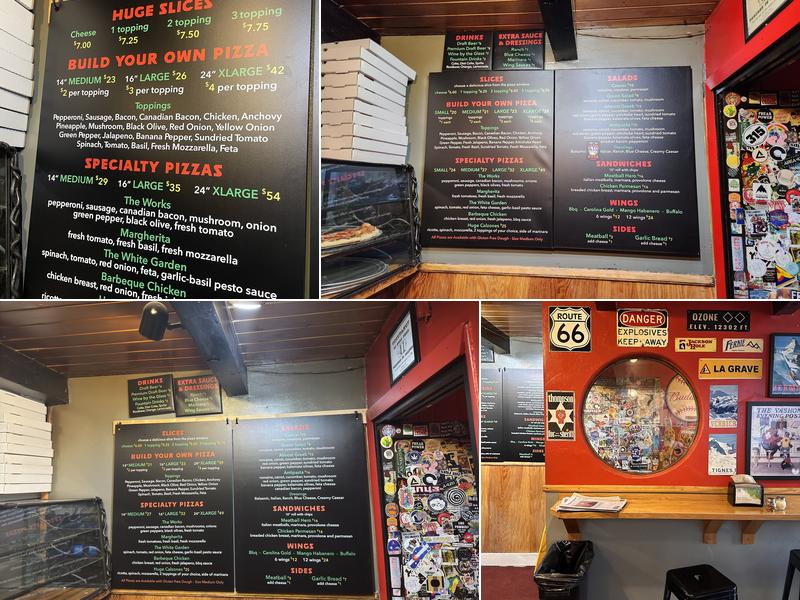 New York Pizza Aspen Menu