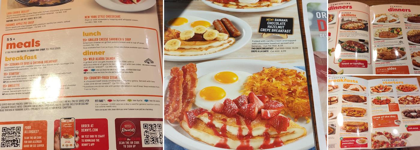 Denny's Menu