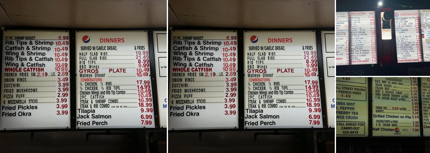 House of Gyros Menu