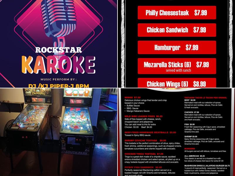 Wild Side Tavern(WST) Menu