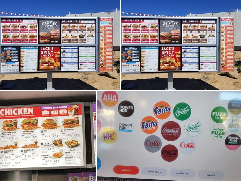 Jack in the Box Menu