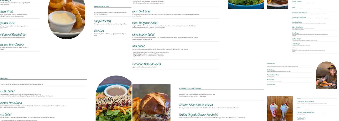 McGill's Menu
