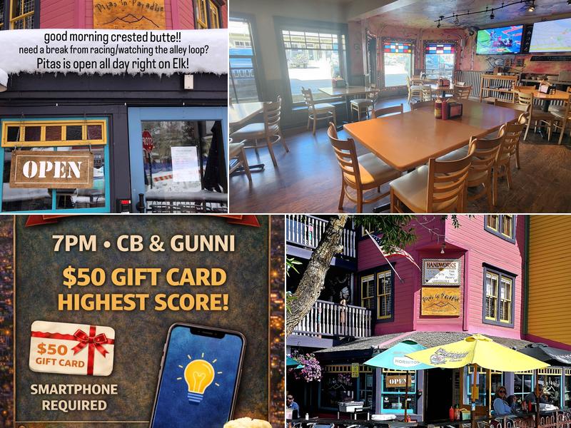 Pitas in Paradise 302 Elk Ave, Crested Butte