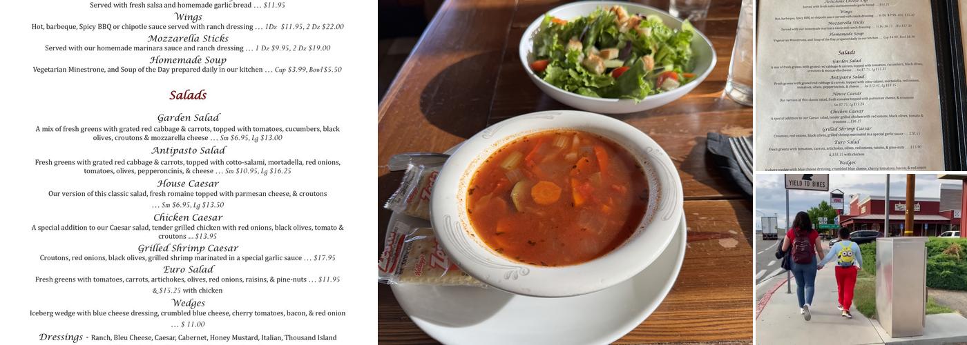 The Upper Crust Pizza Bishop Menu