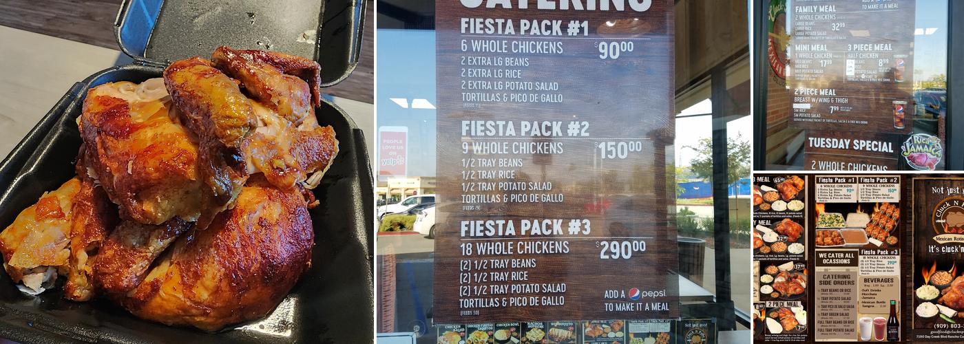 Cluck-N-Pollo Menu