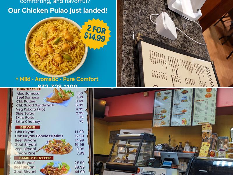 Biryani n' More Menu