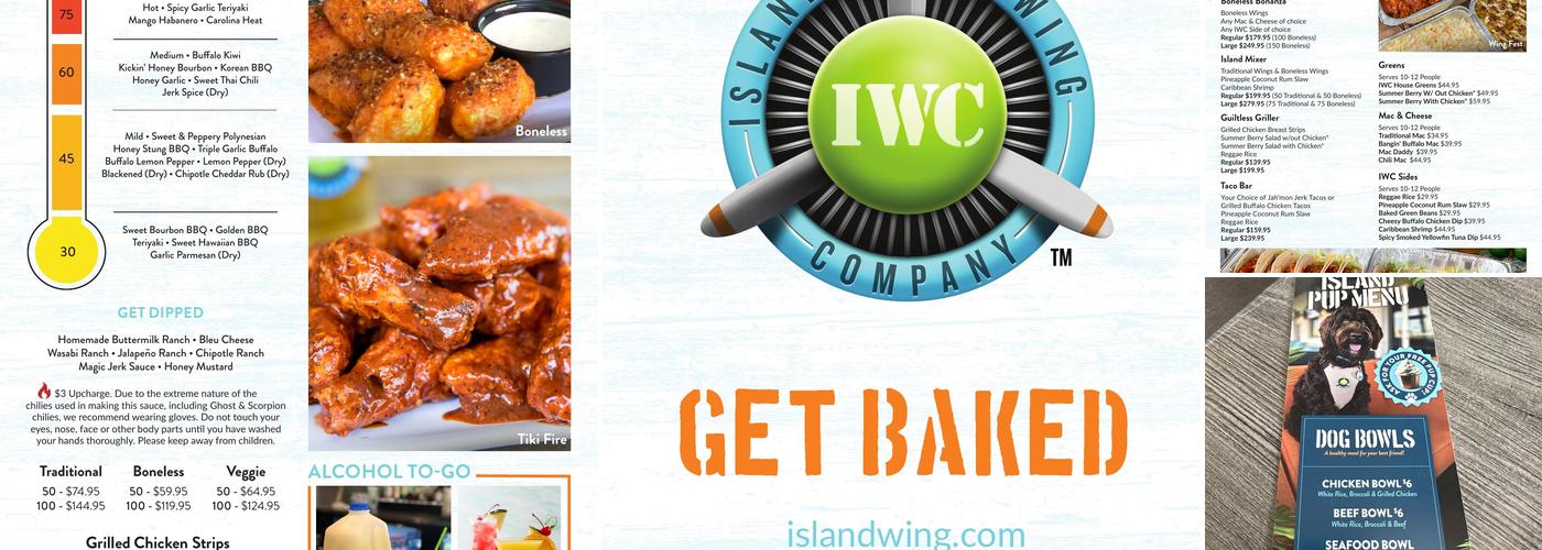 Island Wing Company - Hunters Creek Menu