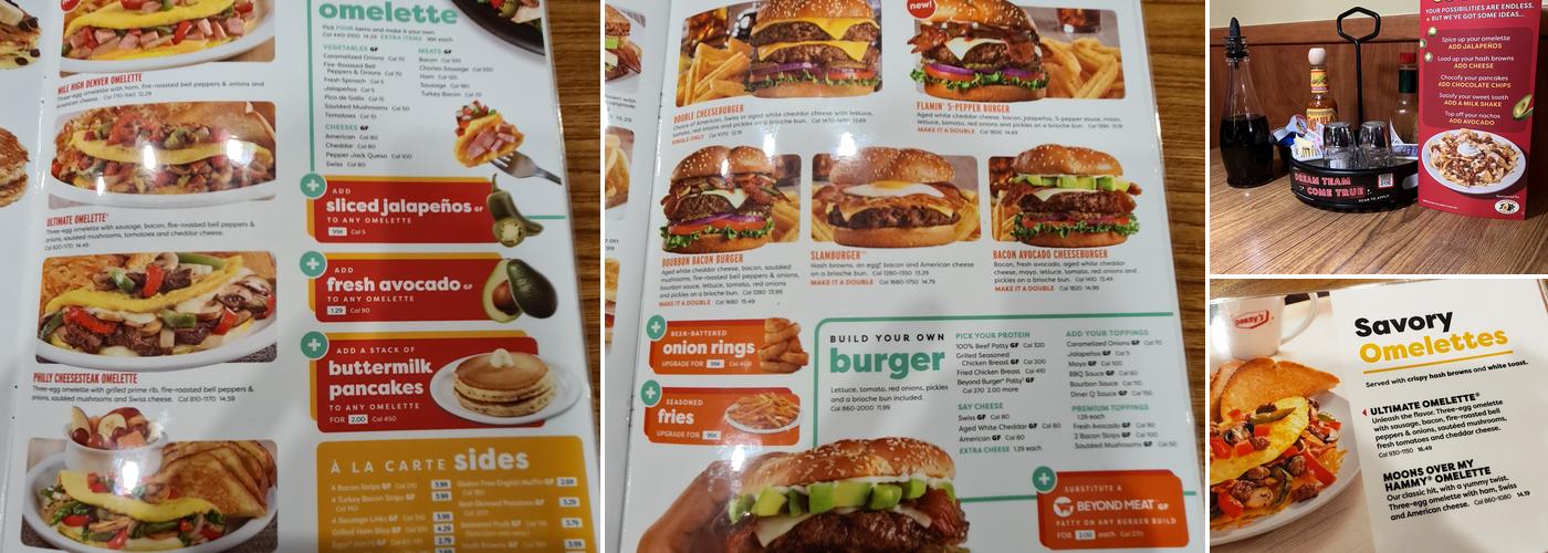 Denny's Menu