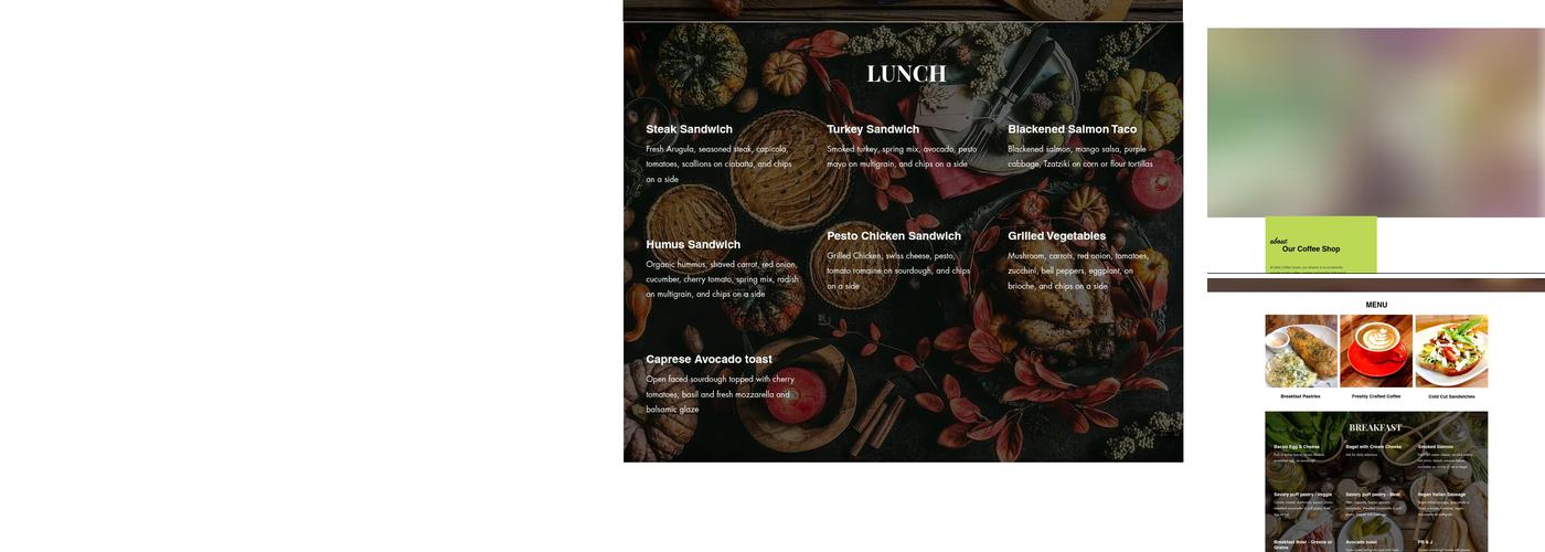 Idido's Coffee and Social House Menu