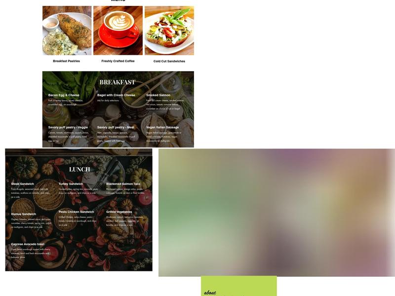 Idido's Coffee and Social House Menu