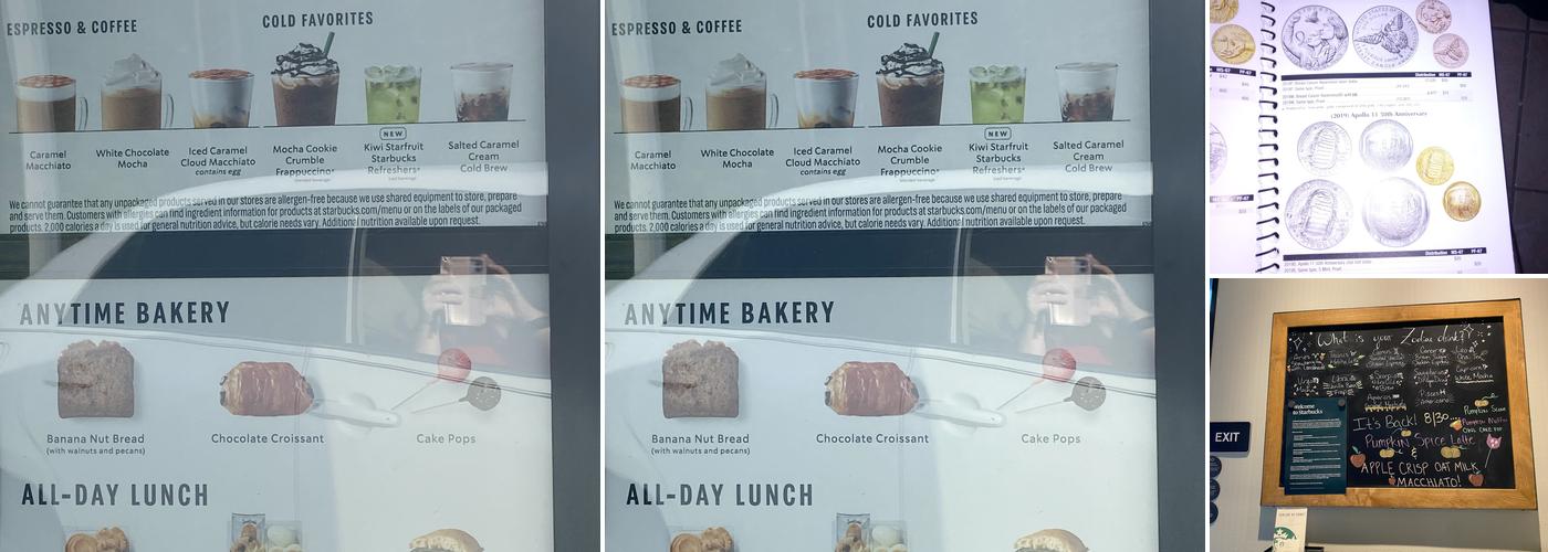 Starbucks Menu