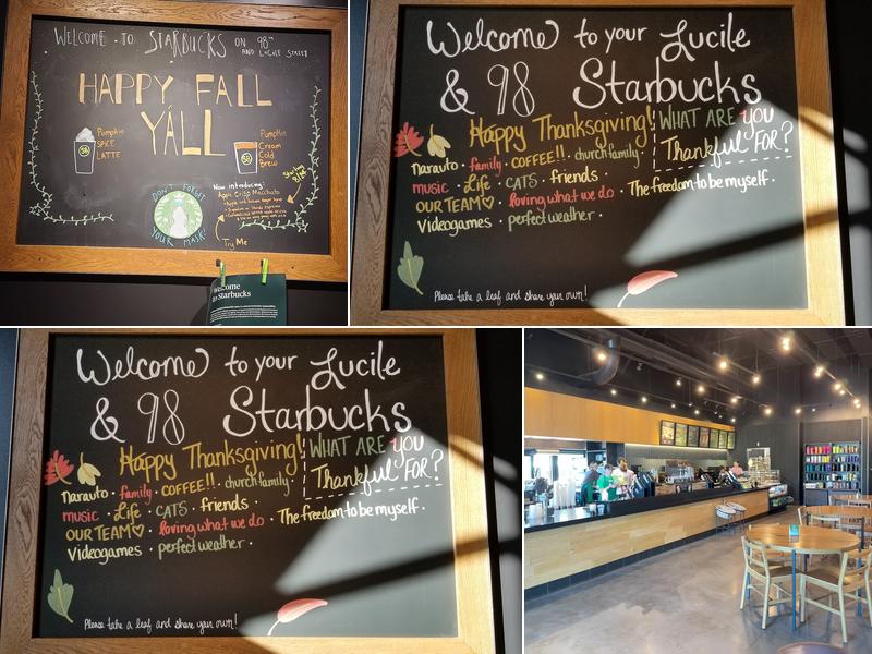 Starbucks Menu