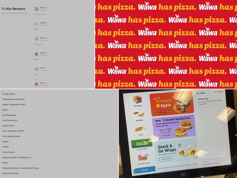 Wawa Menu