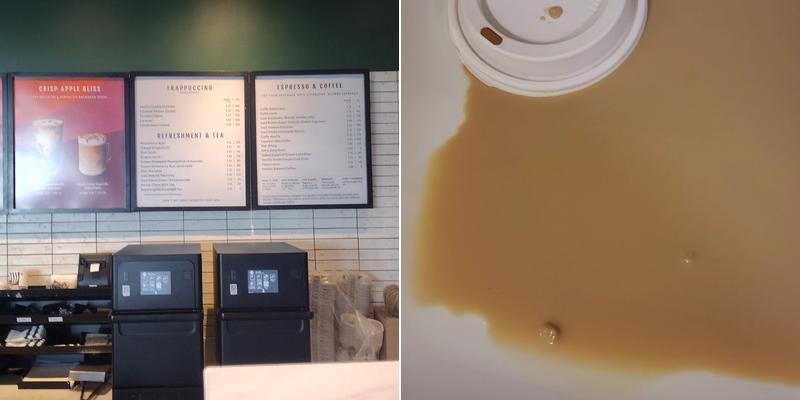 Starbucks Menu