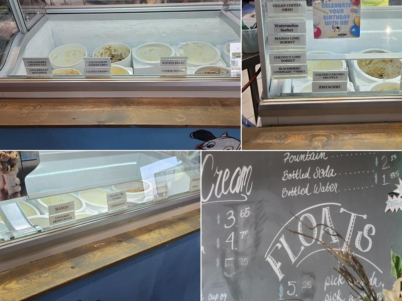 butter'dudder Premium Ice Cream Menu