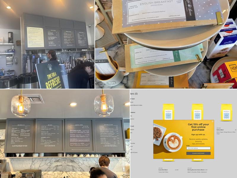 Caffe Luxxe Menu