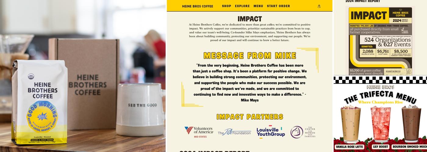 Heine Brothers Coffee - Outer Loop Menu