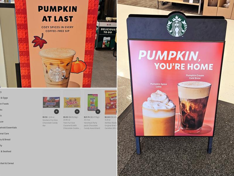Starbucks Menu