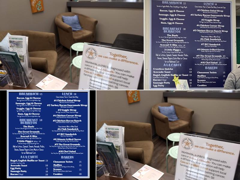 Great Grounds Coffee Menu