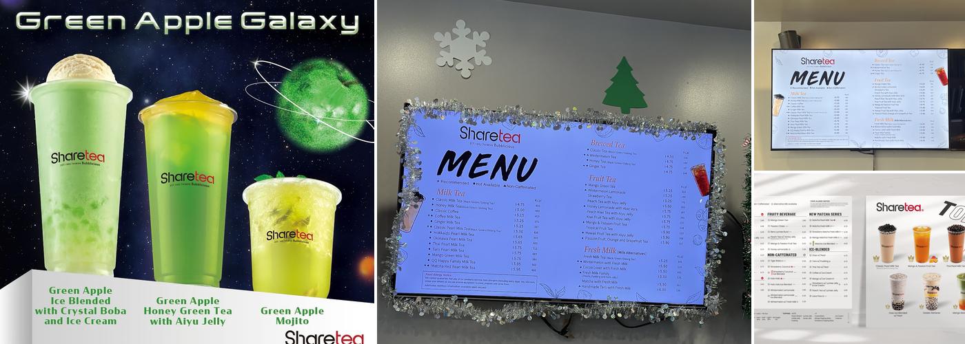 Sharetea Menu