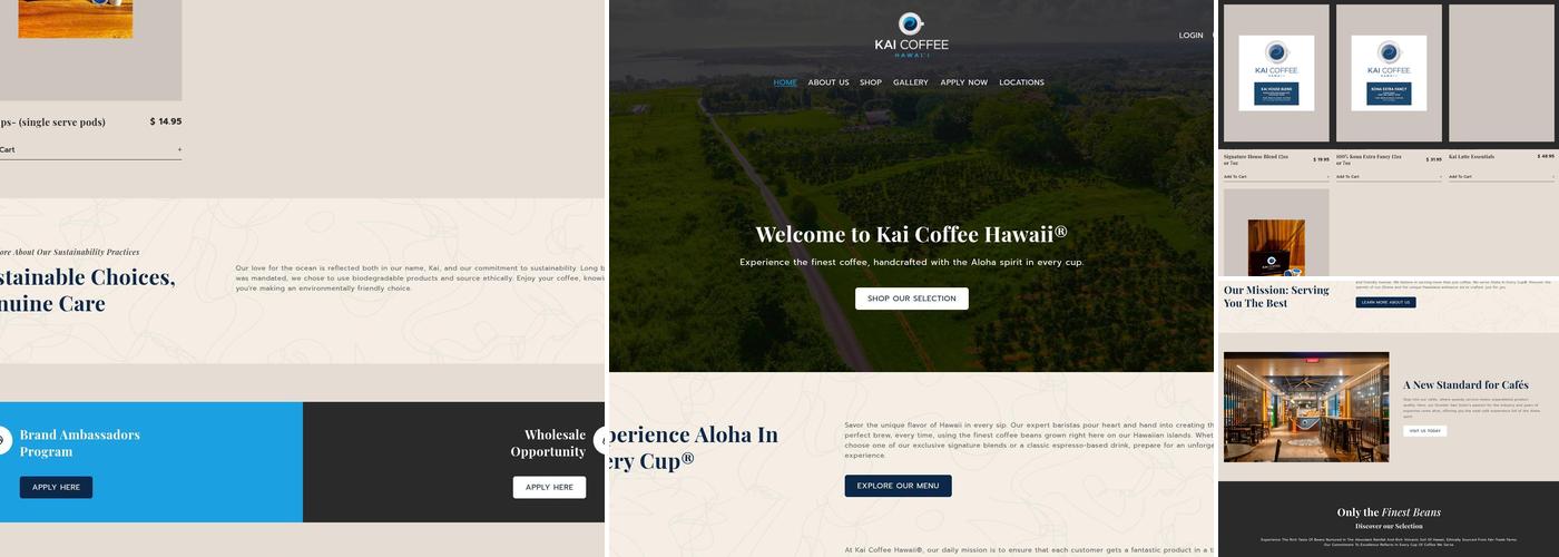 Kai Coffee Hawaii at Hyatt Regency Waikiki Menu