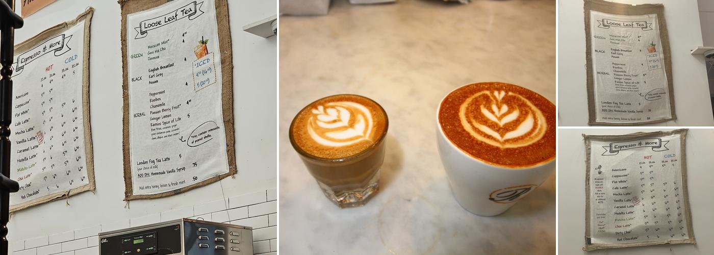 Ramini Espresso & cafe Menu