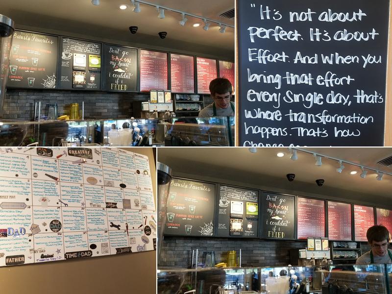 Starbucks Menu