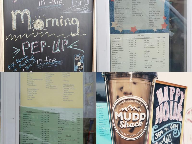 Mudd Shack Menu