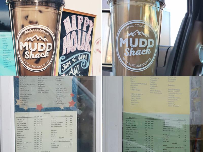 Mudd Shack Menu