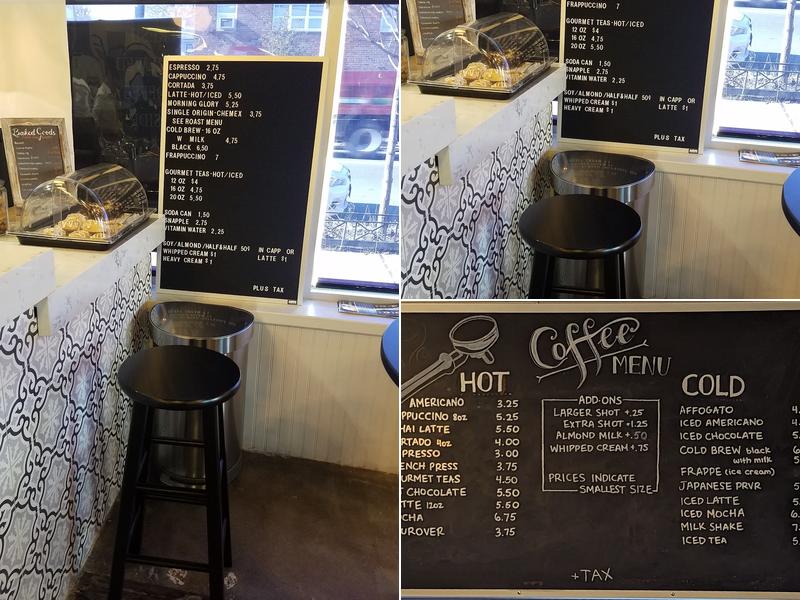Coffee Redefined Menu