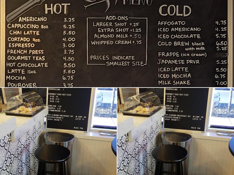 Coffee Redefined Menu