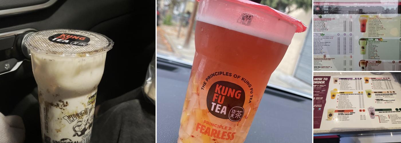 Kung Fu Tea Menu