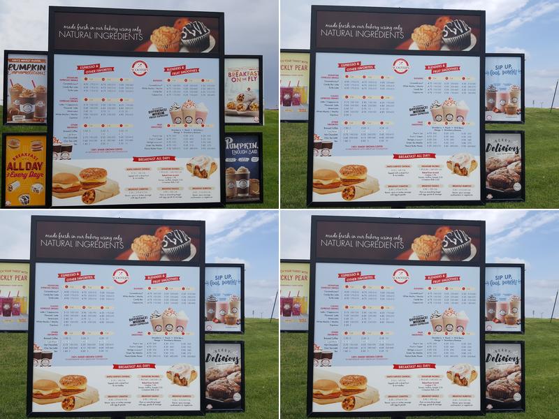 Scooter's Coffee Menu