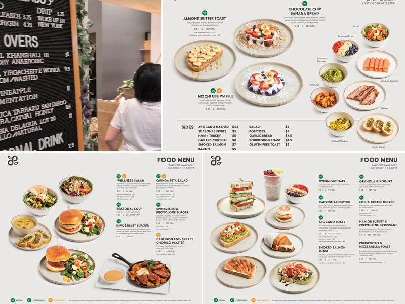 Coffee Project New York | Fort Greene Menu