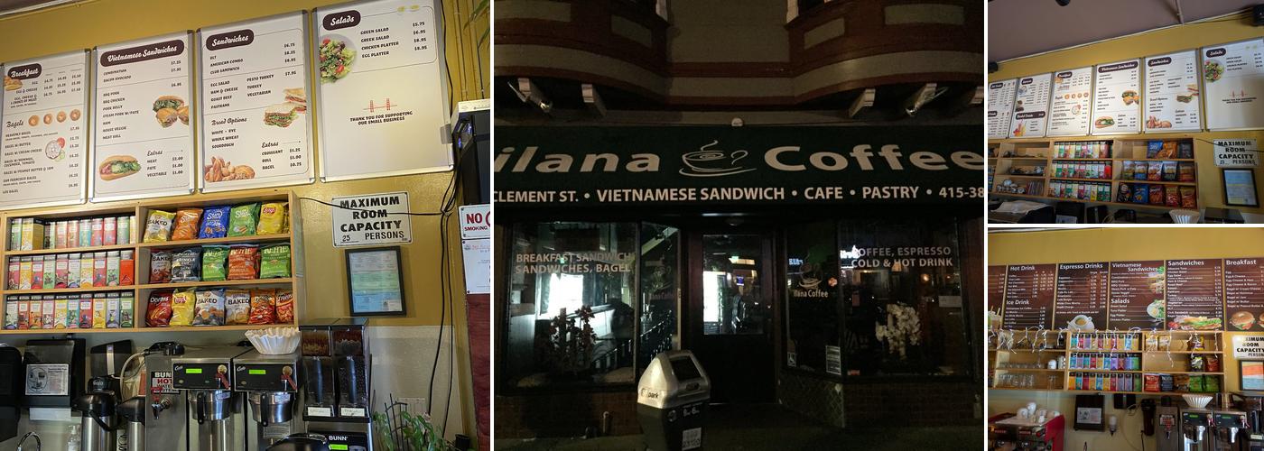 Ilana Coffee Menu