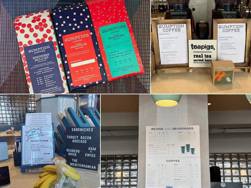 Gumption Coffee Menu