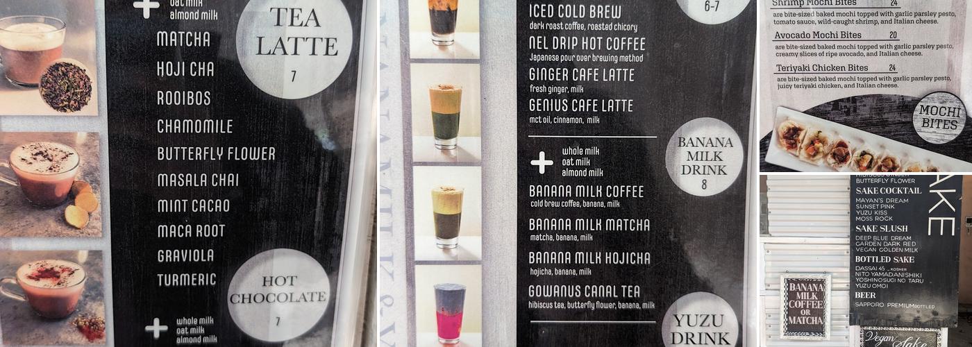 MIRROR tea house Menu