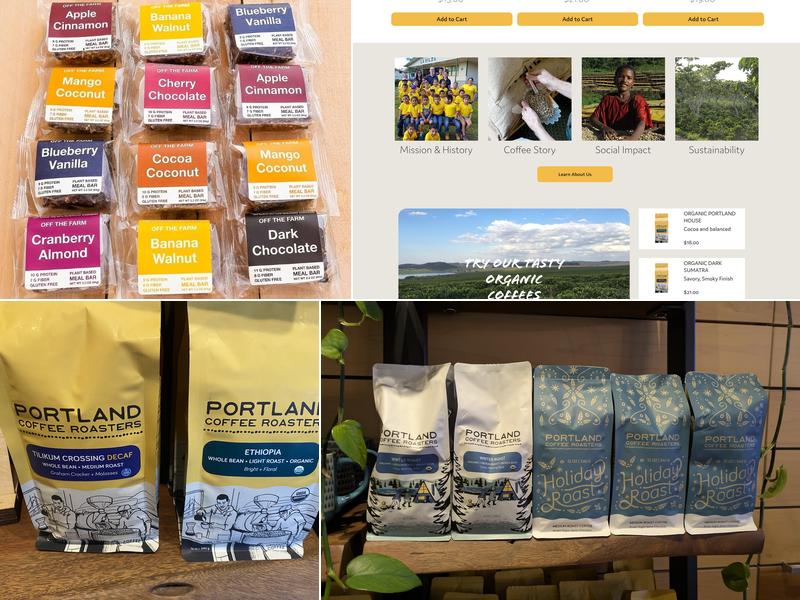 Portland Coffee Roasters Menu