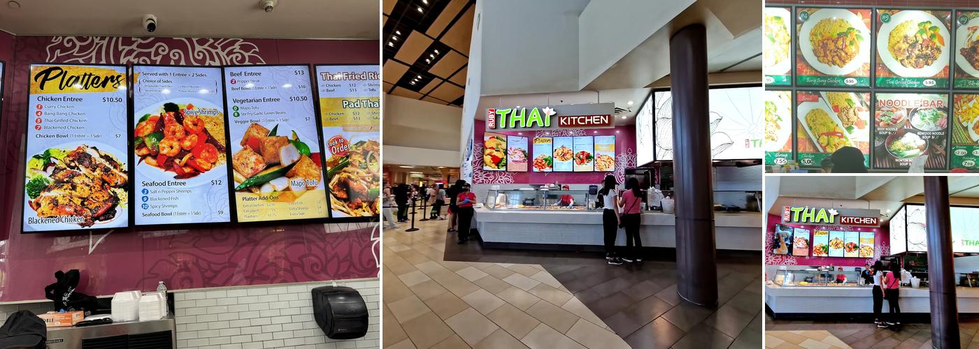 Ruby Thai Kitchen Menu