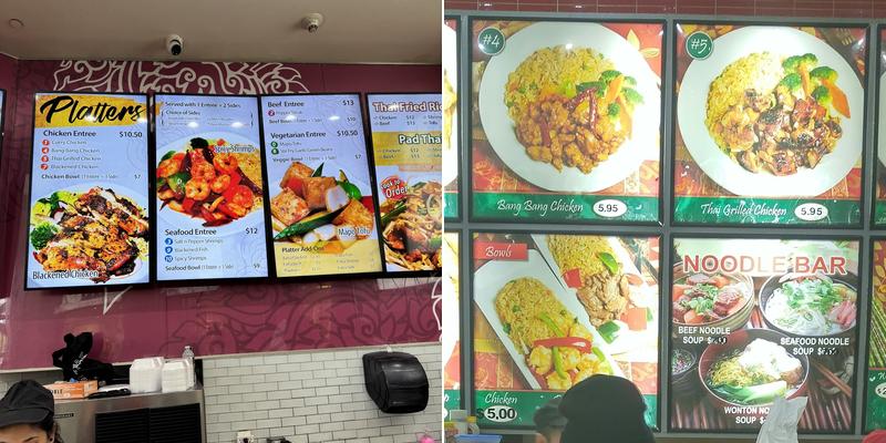 Ruby Thai Kitchen Menu