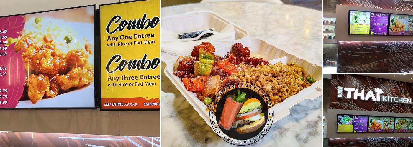 Ruby Thai Kitchen Montgomery Mall Menu